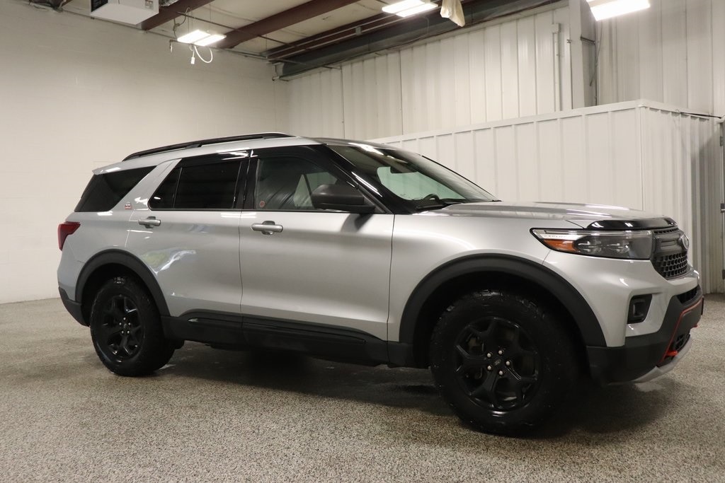 Used 2023 Ford Explorer Timberline with VIN 1FMSK8JH3PGA46733 for sale in Hicksville, OH