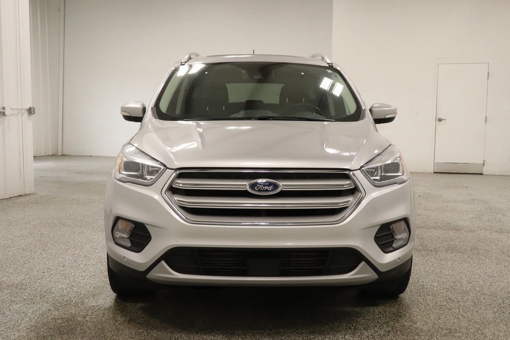 Used 2018 Ford Escape Titanium with VIN 1FMCU9J9XJUA12763 for sale in Hicksville, OH