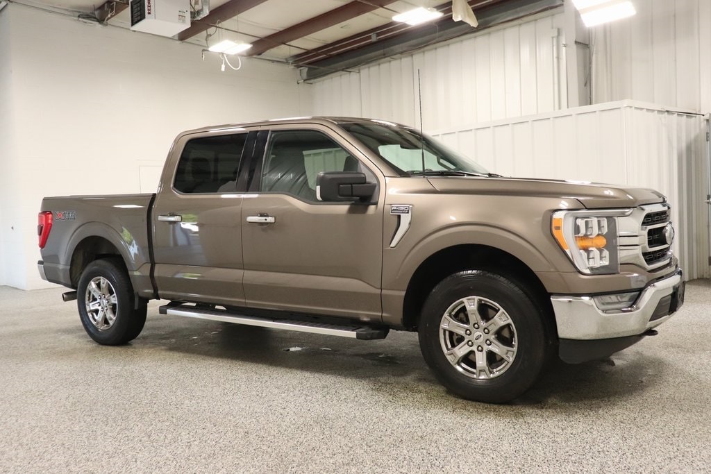 Used 2022 Ford F-150 XLT with VIN 1FTEW1EP2NFA37443 for sale in Hicksville, OH