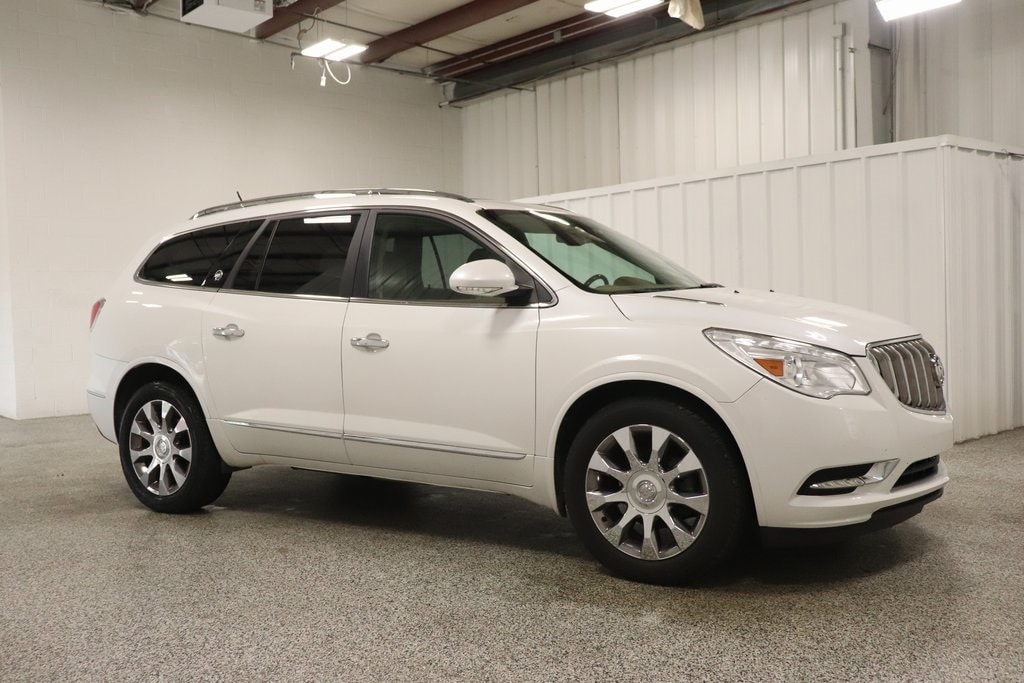 Used 2017 Buick Enclave Premium with VIN 5GAKVCKD1HJ113829 for sale in Hicksville, OH