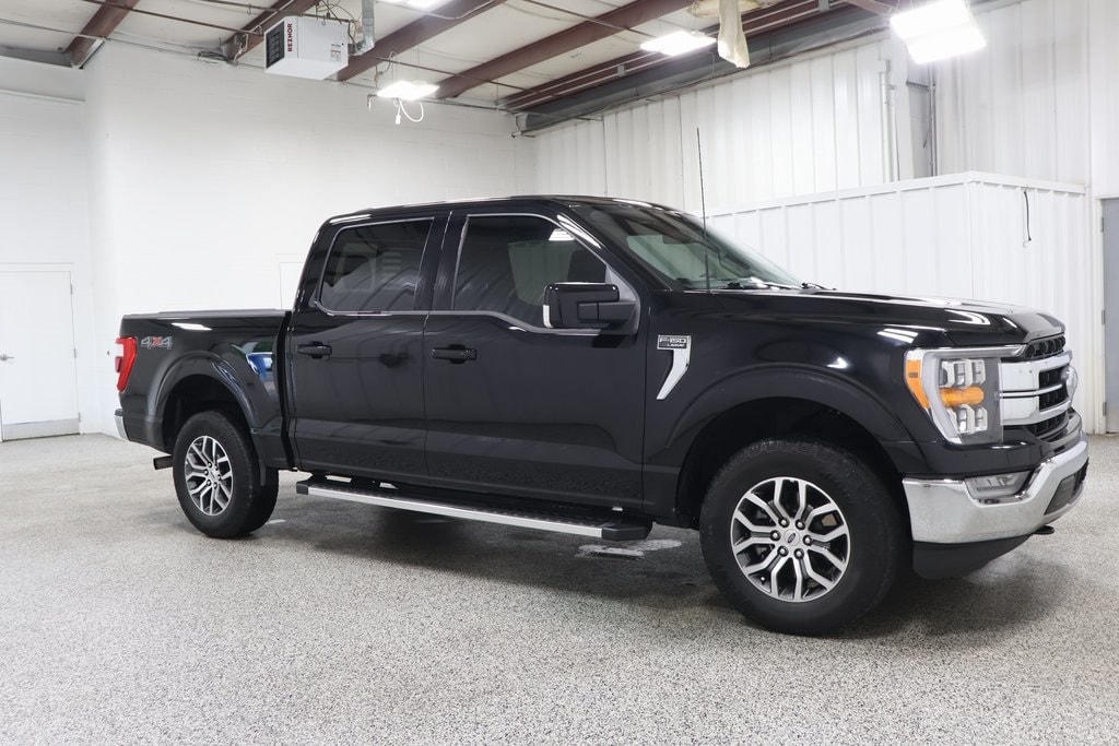 Used 2022 Ford F-150 Lariat with VIN 1FTEW1EP4NKE50018 for sale in Hicksville, OH