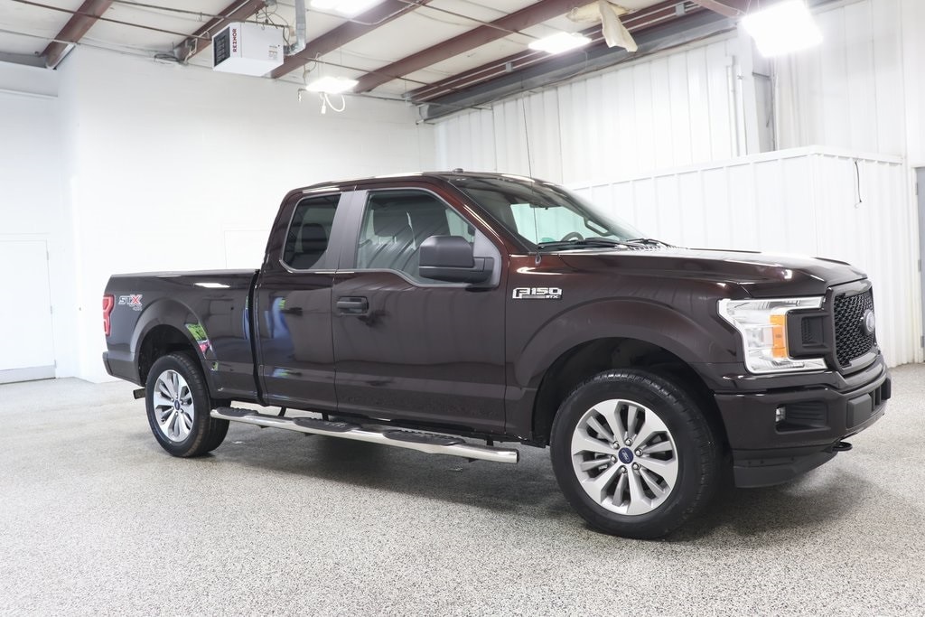 Used 2018 Ford F-150 XL with VIN 1FTEX1EP9JFB99447 for sale in Hicksville, OH