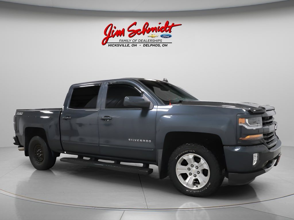 Used 2017 Chevrolet Silverado 1500 LT Z71 with VIN 3GCUKREC3HG192010 for sale in Hicksville, OH