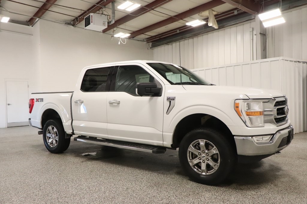 Used 2021 Ford F-150 XLT with VIN 1FTFW1E58MFC82359 for sale in Hicksville, OH