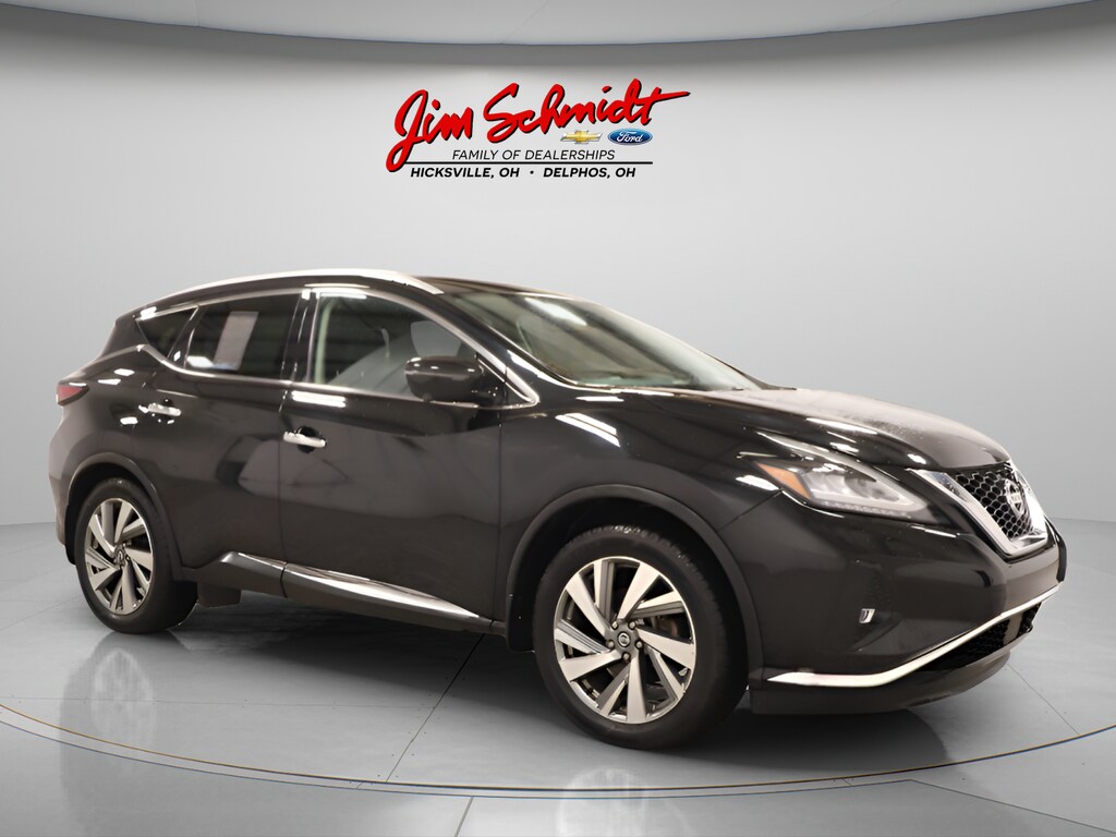 Used 2019 Nissan Murano SL with VIN 5N1AZ2MS8KN153308 for sale in Hicksville, OH