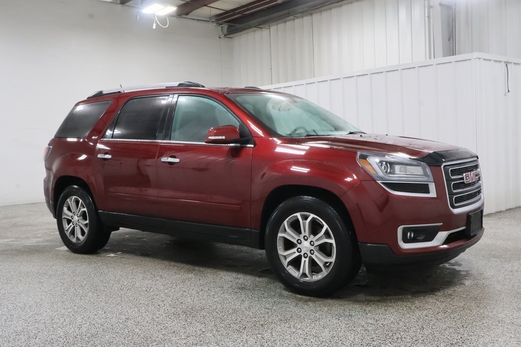 Used 2015 GMC Acadia SLT2 with VIN 1GKKVSKD6FJ258990 for sale in Hicksville, OH