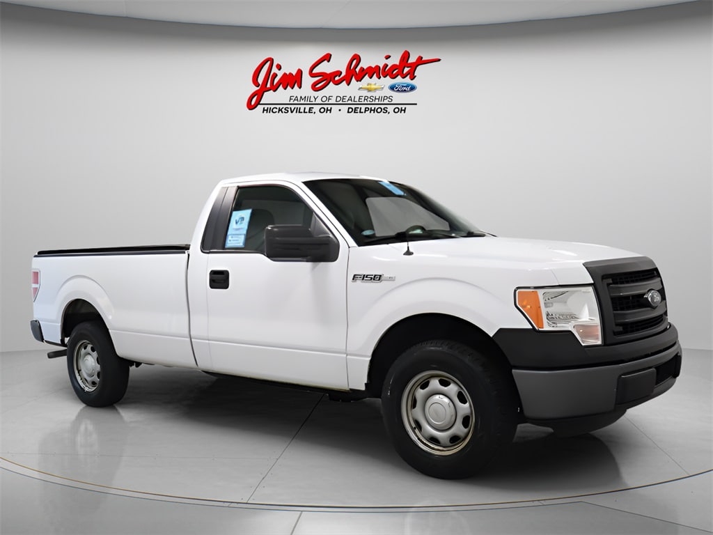 Used 2014 Ford F-150 XL with VIN 1FTMF1CM4EKE98588 for sale in Hicksville, OH