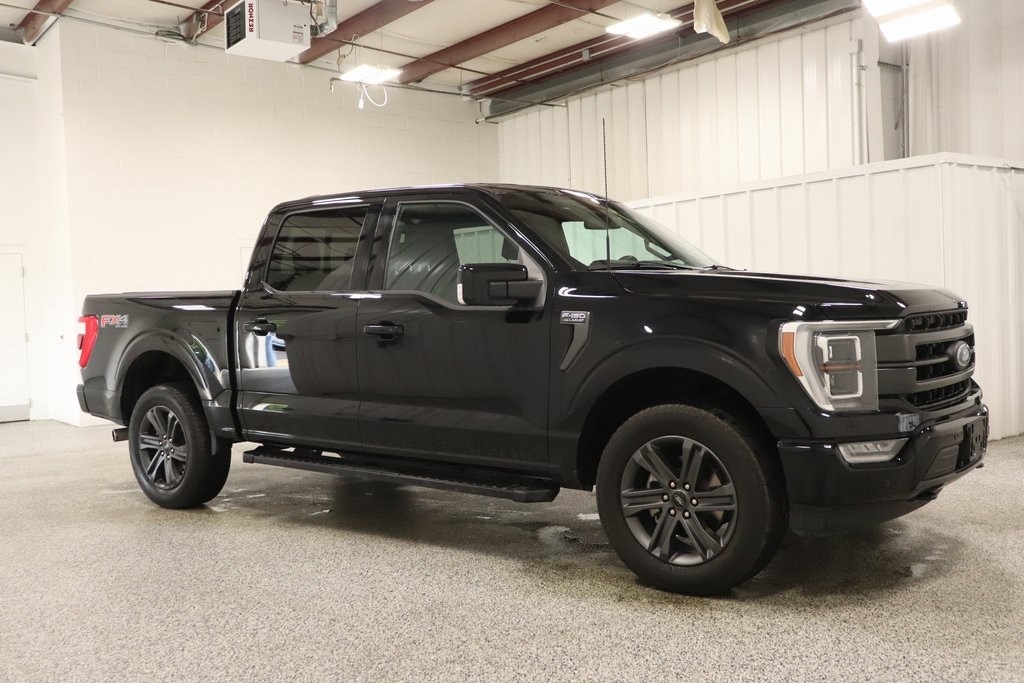 Used 2023 Ford F-150 Lariat with VIN 1FTEW1EP7PKD43905 for sale in Hicksville, OH