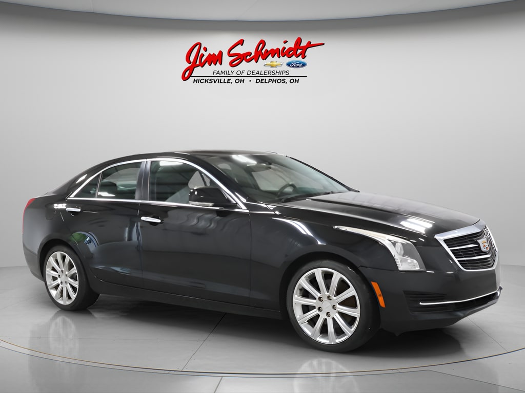 Used 2017 Cadillac ATS Sedan Luxury with VIN 1G6AH5RX7H0135985 for sale in Hicksville, OH