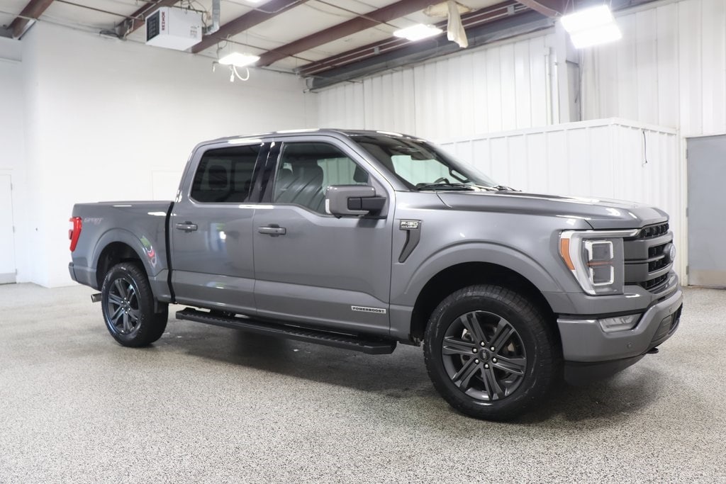 Used 2023 Ford F-150 Lariat with VIN 1FTFW1ED7PFB38832 for sale in Hicksville, OH