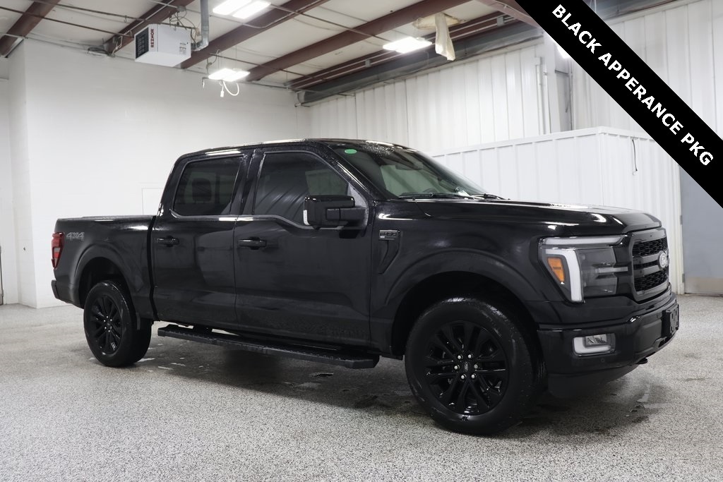 Used 2024 Ford F-150 Lariat with VIN 1FTFW5L85RFA38258 for sale in Hicksville, OH