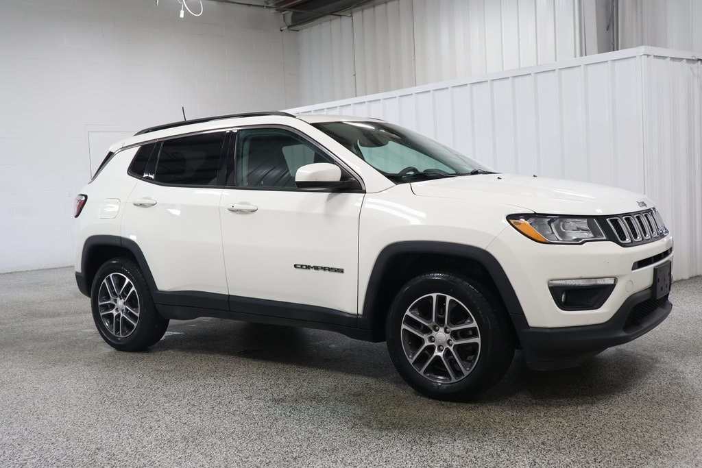 Used 2018 Jeep Compass Latitude with VIN 3C4NJDBB3JT321219 for sale in Hicksville, OH