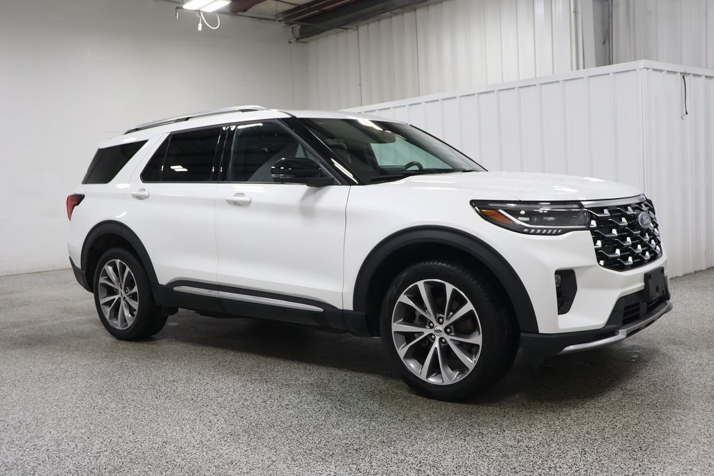 Used 2025 Ford Explorer Platinum with VIN 1FMWK8HC5SGA11244 for sale in Hicksville, OH