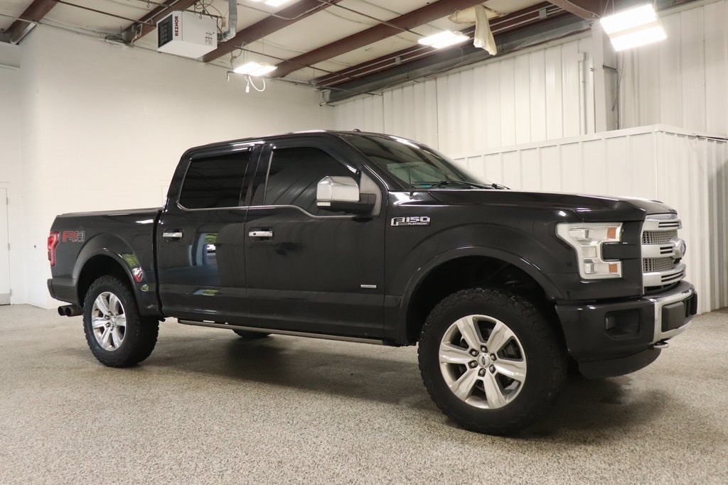 Used 2015 Ford F-150 Platinum with VIN 1FTEW1EG6FFC51160 for sale in Hicksville, OH