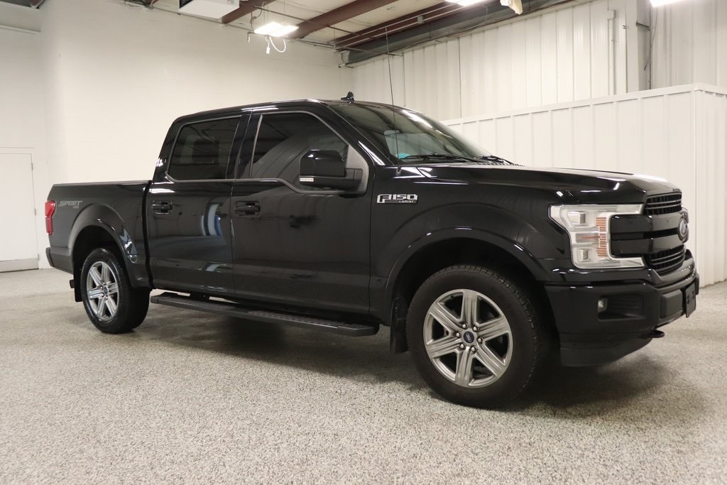 Used 2018 Ford F-150 Lariat with VIN 1FTEW1EP5JFE27348 for sale in Hicksville, OH