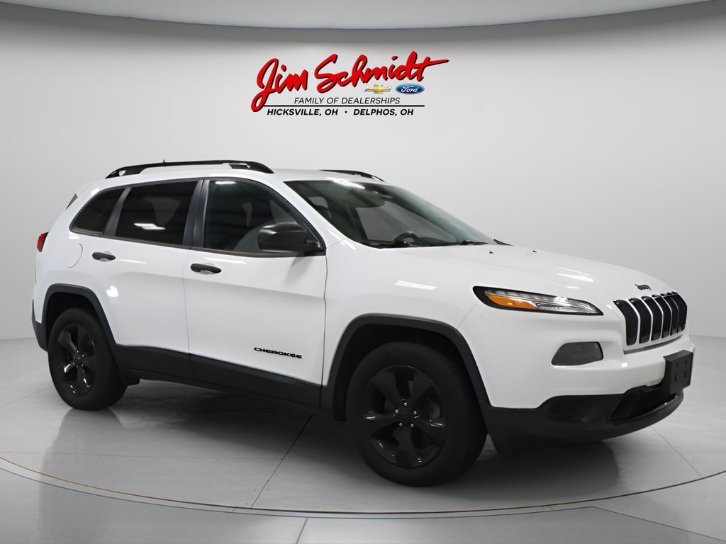 Used 2017 Jeep Cherokee Sport Altitude with VIN 1C4PJMAB7HW589317 for sale in Hicksville, OH