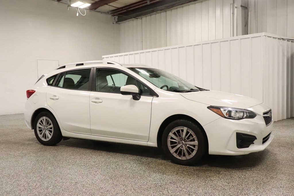 Used 2018 Subaru Impreza Premium with VIN 4S3GTAB61J3710537 for sale in Hicksville, OH