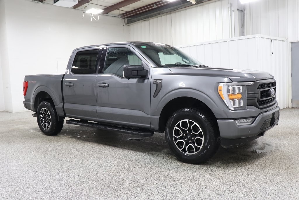 Used 2023 Ford F-150 XLT with VIN 1FTEW1EP0PFA96025 for sale in Hicksville, OH