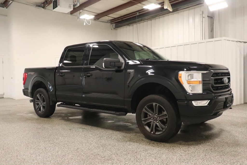 Used 2021 Ford F-150 XLT with VIN 1FTEW1EP7MFA05716 for sale in Hicksville, OH