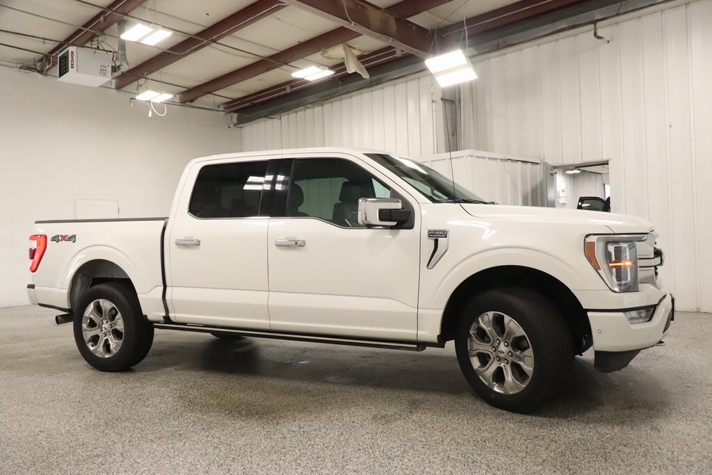 Used 2021 Ford F-150 Platinum with VIN 1FTFW1E51MFA94895 for sale in Hicksville, OH