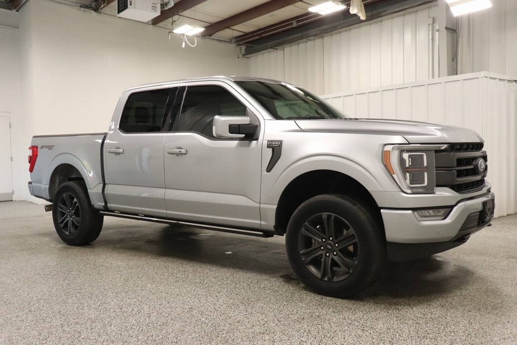 Used 2022 Ford F-150 Lariat with VIN 1FTFW1E53NFC30607 for sale in Hicksville, OH