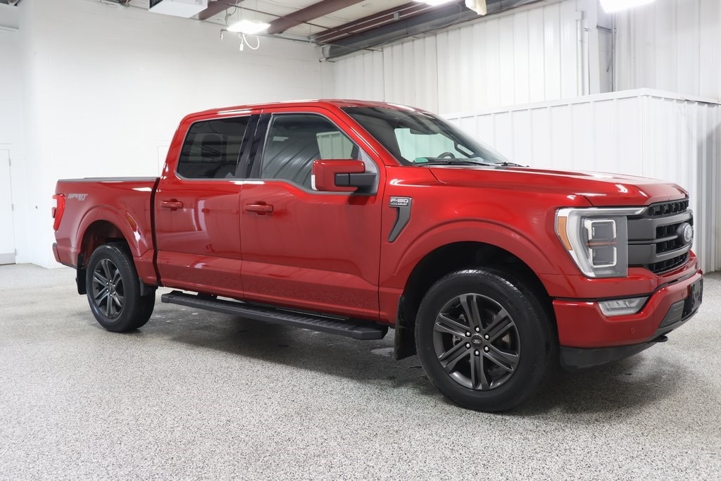 Used 2022 Ford F-150 Lariat with VIN 1FTEW1EP3NFC02724 for sale in Hicksville, OH
