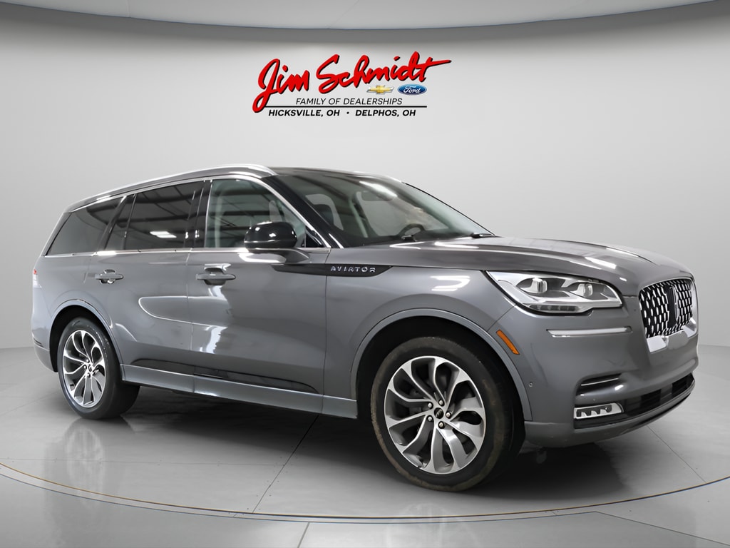 Used 2023 Lincoln Aviator Grand Touring with VIN 5LMYJ8XY9PNL00944 for sale in Hicksville, OH