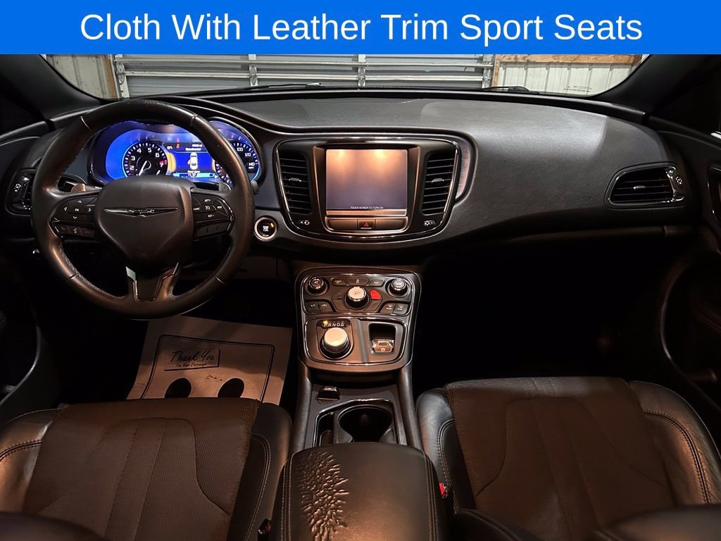 Used 2016 Chrysler 200 S with VIN 1C3CCCBG8GN134580 for sale in Sturgis, MI