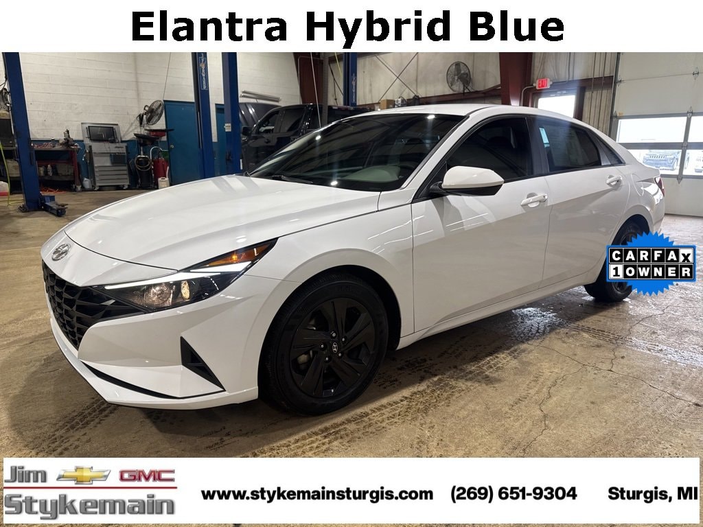2021 Hyundai Elantra Blue