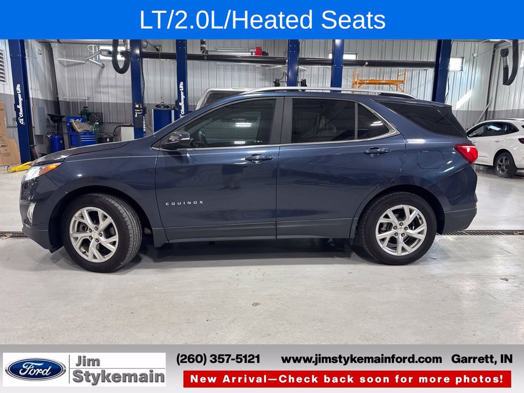 Used 2018 Chevrolet Equinox LT with VIN 3GNAXKEX3JL390671 for sale in Garrett, IN