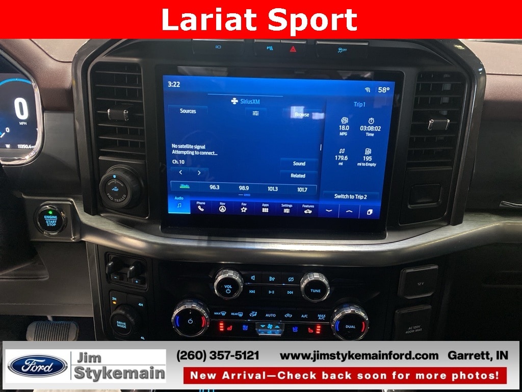 Used 2023 Ford F-150 Lariat with VIN 1FTFW1E84PFA62408 for sale in Garrett, IN