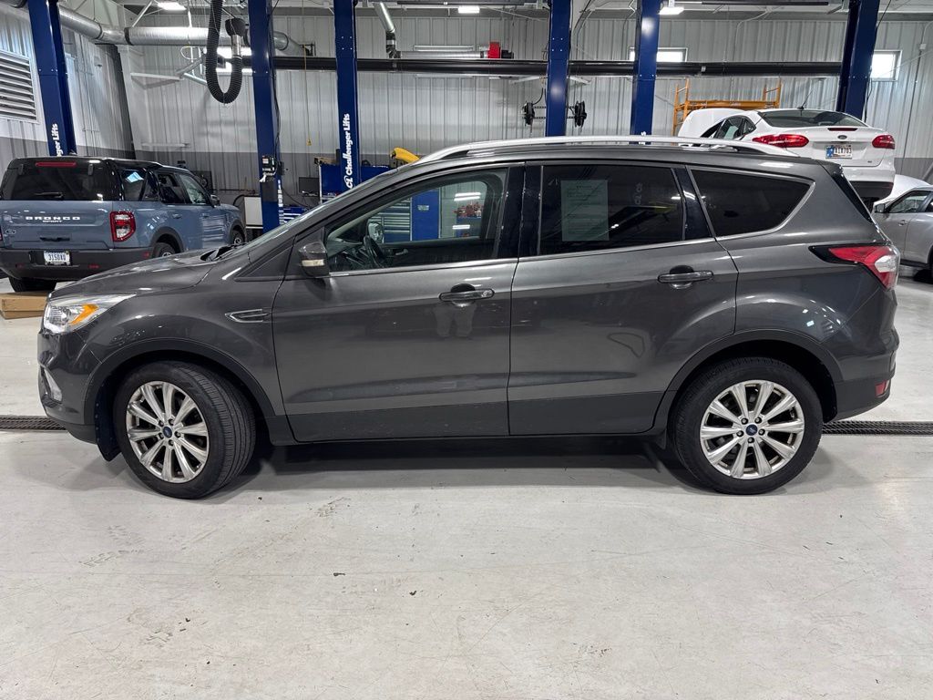 Used 2017 Ford Escape Titanium with VIN 1FMCU0JD7HUE53440 for sale in Garrett, IN