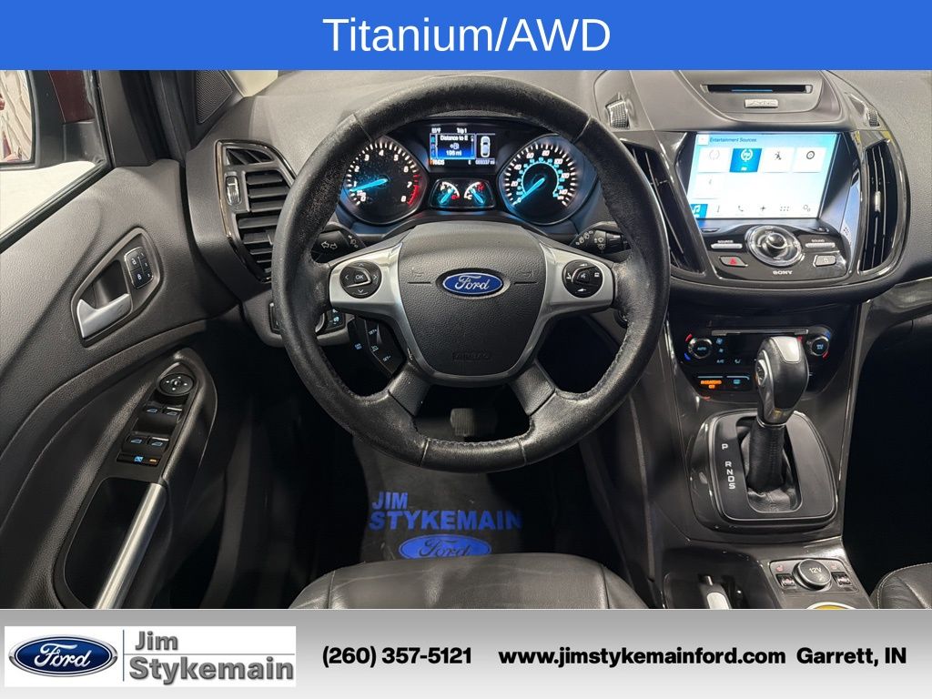 Used 2016 Ford Escape Titanium with VIN 1FMCU9J98GUB92821 for sale in Garrett, IN