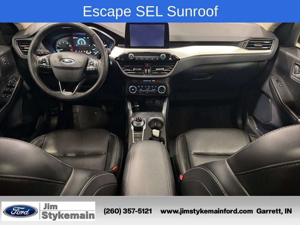 Used 2020 Ford Escape SEL with VIN 1FMCU0H60LUB65856 for sale in Garrett, IN