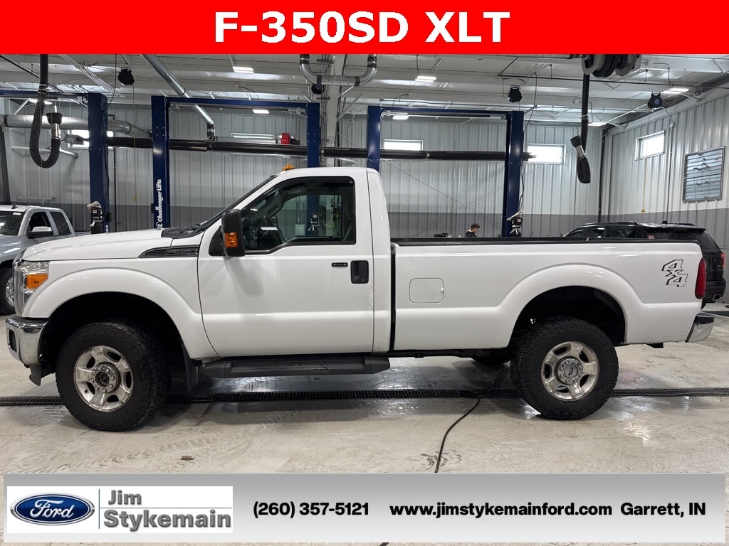 Used 2015 Ford F-350 Super Duty XLT with VIN 1FTBF3B64FEB13262 for sale in Garrett, IN