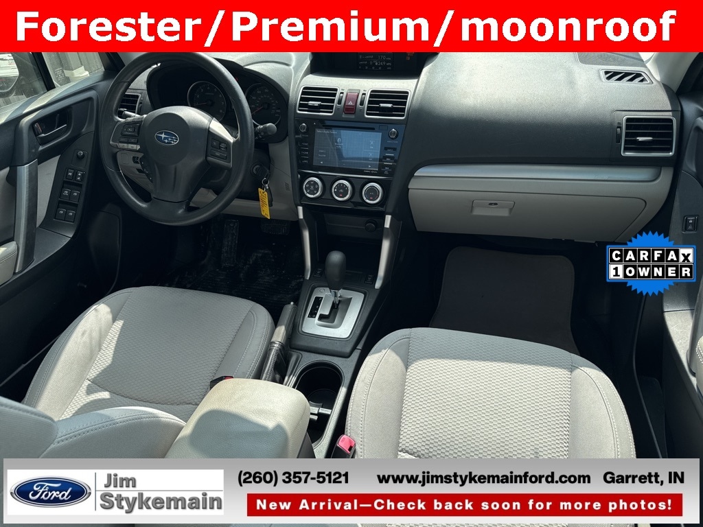 Used 2016 Subaru Forester i Premium with VIN JF2SJADC6GH477142 for sale in Garrett, IN