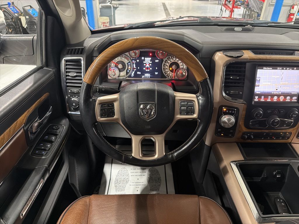 Used 2014 RAM Ram 1500 Pickup Laramie Longhorn with VIN 1C6RR7WM1ES302786 for sale in Garrett, IN