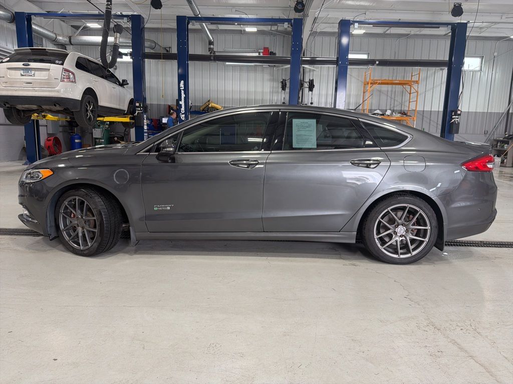 Used 2017 Ford Fusion Energi Titanium with VIN 3FA6P0SU0HR147457 for sale in Garrett, IN