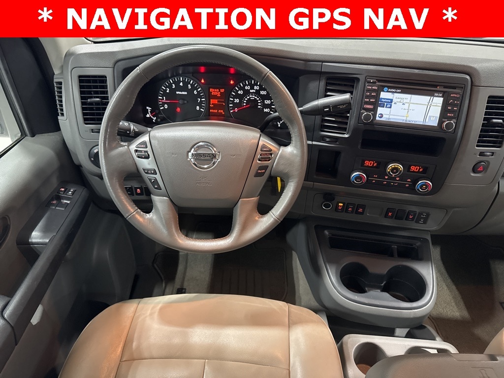 Used 2019 Nissan NV Passenger SL with VIN 5BZAF0AA8KN850300 for sale in Garrett, IN