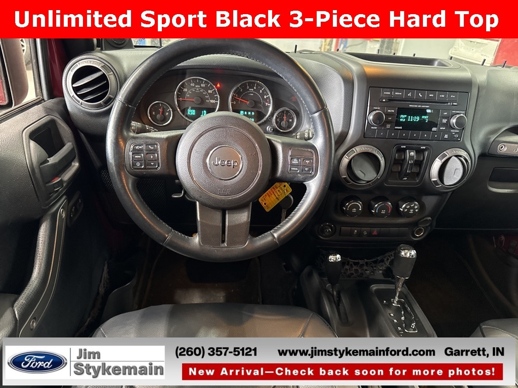Used 2013 Jeep Wrangler Unlimited Sport with VIN 1C4BJWDG8DL589559 for sale in Garrett, IN