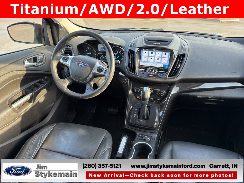 Used 2016 Ford Escape Titanium with VIN 1FMCU9J98GUB92821 for sale in Garrett, IN