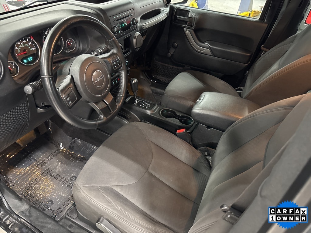 Used 2017 Jeep Wrangler Sport S with VIN 1C4AJWAG2HL686617 for sale in Garrett, IN