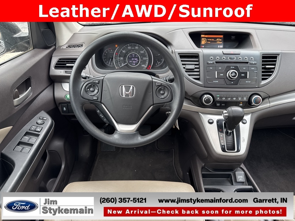 Used 2014 Honda CR-V EX with VIN 5J6RM4H50EL016895 for sale in Garrett, IN