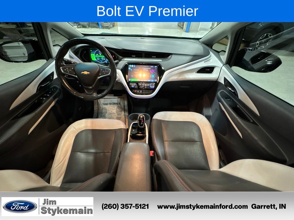 Used 2017 Chevrolet Bolt EV Premier with VIN 1G1FX6S02H4187910 for sale in Garrett, IN