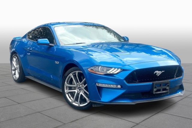 Used 2020 Ford Mustang GT Premium with VIN 1FA6P8CF7L5176447 for sale in Houston, TX