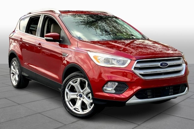 Certified 2019 Ford Escape Titanium with VIN 1FMCU9J99KUC24961 for sale in Houston, TX