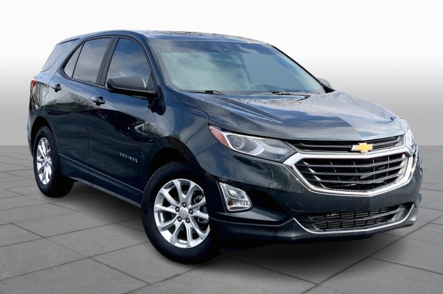 Certified 2020 Chevrolet Equinox LS with VIN 2GNAXHEV9L6142840 for sale in Houston, TX