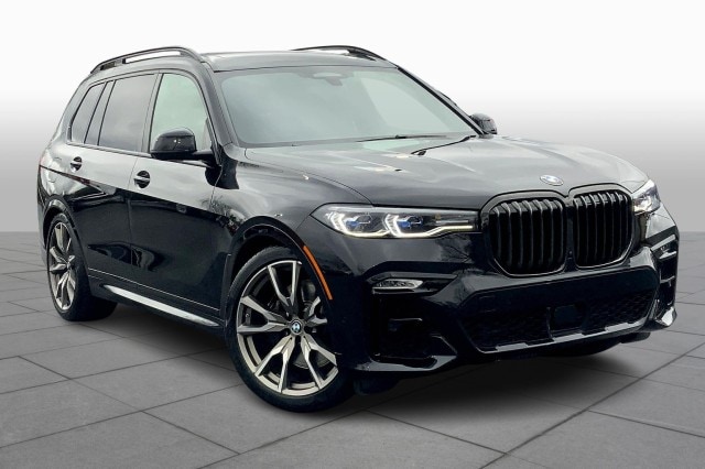 Certified 2022 BMW X7 M50i with VIN 5UXCX6C02N9K54141 for sale in Houston, TX