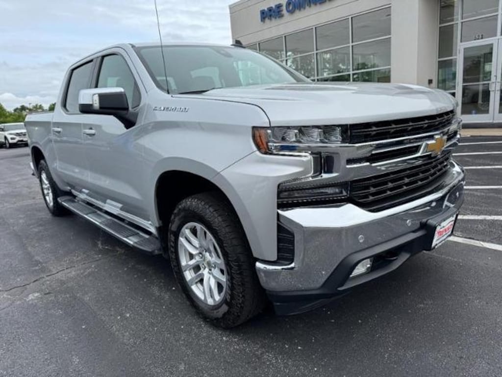 Used 2021 Chevrolet Silverado 1500 LT Crew Cab Pickup
