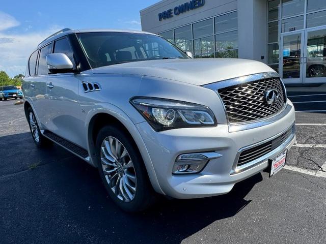 Used 2015 INFINITI QX80 Base with VIN JN8AZ2NE6F9087079 for sale in O'Fallon, MO